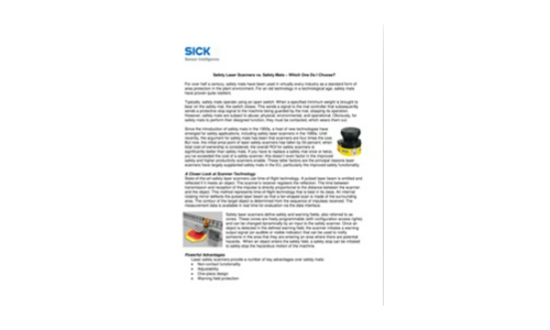 Escáneres láser de seguridad versus esteras de seguridad: ¿cuál elijo?